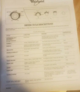 Whirlpool 29" Gas Dryer  - Picture 1 of 12