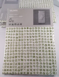 IKEA VILDRIS grün/weiß Einzel Bettbezug mit 2 Kissenbezügen - neu und versiegelt - Bild 1 von 8