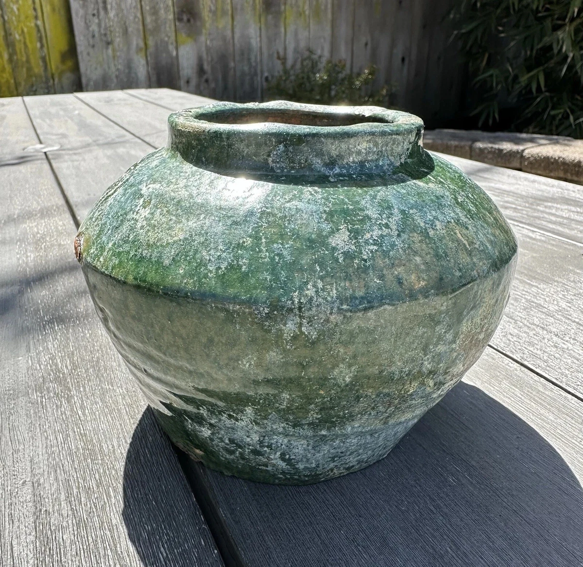 1800年前中国古董瓷器和陶器绿色花瓶| eBay