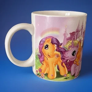 My Little Pony Cup Mug Hasbro 2007 Kinnerton Horse MLP Ceramic - Picture 1 of 6