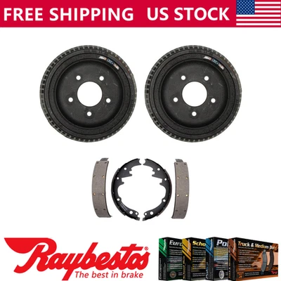 Kit trasero tambores de freno y zapatas de freno para camioneta Chevrolet G20 1967-1973 - Raybestos Foto 1 de 4