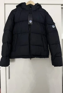 North Sails Men’s Beam Navy Blue Puffer Jacket  Size L New With Tags  - Picture 1 of 7