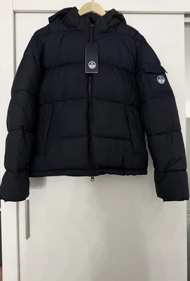 North Sails Men’s Beam Navy Blue Puffer Jacket  Size L New With Tags  - Image 1 of 4