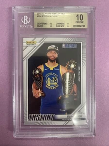 2021-22 Panini Instant Stephen Curry #294 PR/3325 BGS 10 (BX7) MISLABELED YEAR! - Picture 1 of 3