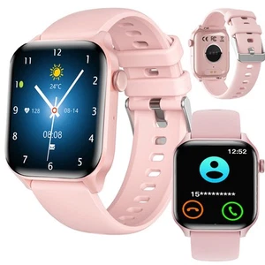 2025 Smart Watch For Men/Women, Waterproof Smartwatch Bluetooth iPhone Samsung - Picture 1 of 14