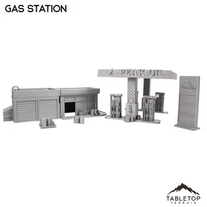 Gasolinera - MCP Tabletop Terrain - Imagen 1 de 11