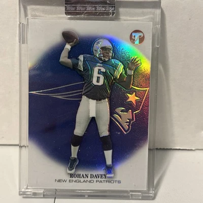 Rohan Davey Patriots 2002 Topps #87 Refractor Card 498/999 In Protective Case - Image 1 of 2