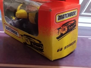 Matchbox Superfast #MB68 Stinger M.I.B. - Picture 1 of 4