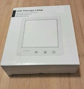 LED Light Therapy Lamp Adjust Color Temperature, Brightness & Timing White Plug - Picture 1 of 3