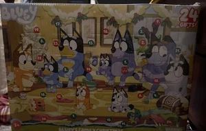 NEW Bluey’s Family Christmas Surprise Pack Advent Calendar 2022 Bluey Christmas - Picture 1 of 3