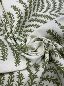 Warner House Aubrey Fern Fabric Remnants RRP £59.00 Per Metre - Picture 1 of 4