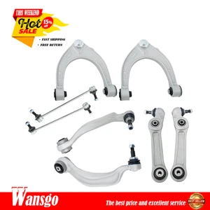 Kit de suspensión conjunto de eslabones de barra estabilizadora brazo de control delantero para BMW F07 F01 535 740i - Imagen 1 de 11