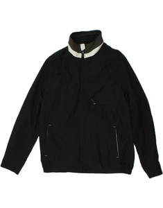 DOCKERS Mens Bomber Jacket UK 38 Medium Black Polyester AB04 - Picture 1 of 3