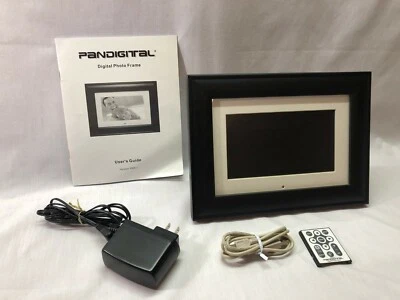 Panadigital Frame #PAN70-0, LCD Digital Photo Frame. 128MB Memory, Used - Image 1 of 4