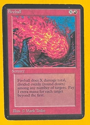 MTG FIREBALL Alpha (OldManMTG 008-139) - Image 1 of 4