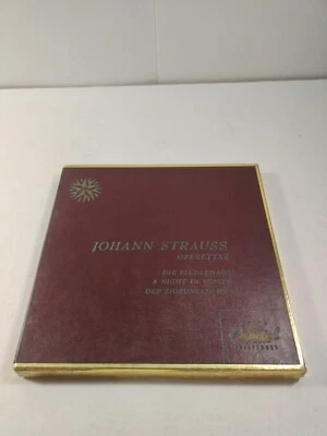 Johann Strauss Operettas Die Fledermaus Night In Venice Opera Capitol - KCM 8012 - Image 1 of 4