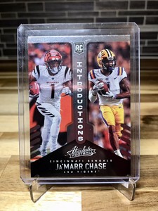 2021 Panini Absolute - Introductions #INT-5 Ja'Marr Chase (RC)