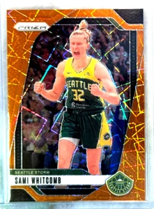Sami Whitcomb 2024 Panini Prizm WNBA Orange Lazer Prizm -#88 Seattle Storm - Picture 1 of 4