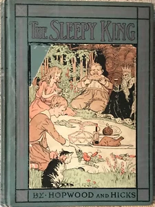 HOPWOOD/HICKS "THE SLEEPY KING" HC VG+ COLOR + B/W ILLUSTRATIONS - Bild 1 von 1
