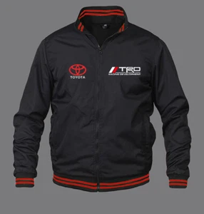 Mens Toyota TRD Racing Bomber Jacket Motor Sport Apparel Embroidered - Picture 1 of 3