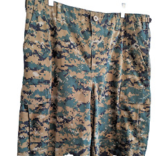 Tru-Spec BDU Pants Digital Woodland Camo Tactical Cargo Men's Large 35-39" Waist