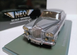 1/43 Resin car model Bentley SIII Continental silver gray - Picture 1 of 5