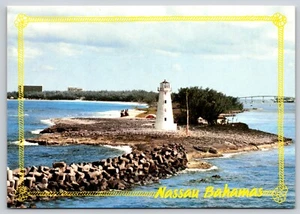 AK Nassau Leuchtturm und Paradiesinsel Bahamas Karibikinsel - Bild 1 von 2