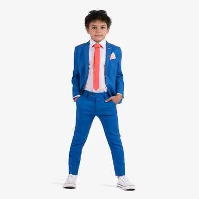 Appaman L91013 Little Boys' Nautical Blue Two-Piece Classic Mod Suit Size 3T - Image 1 of 3