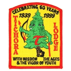 eX1993-3 2011 60th Anniversary Tichora Lodge 146 Patch Four Lakes Council OA - Picture 1 of 2