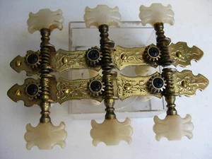Vintage DeAngelico Lindell Goya Gold Classic Guitar Tuners for Project Japan - Picture 1 of 9