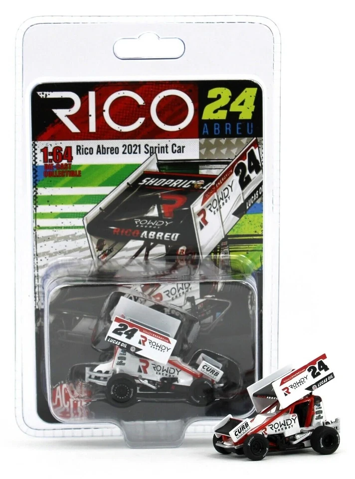1:64 ACME SPRINT CAR *RICO ABREU* #24 Rowdy Energy Drink NIP - Image 1 of 1