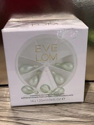 Cápsulas de aceite limpiador EVE LOM con estuche de viaje 14 x 1,25 ml/nuevo en caja sellada Foto 1 de 4