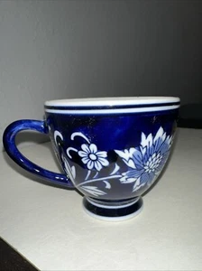 Vintage Chinesische Kobalt Teetasse - Bild 1 von 11