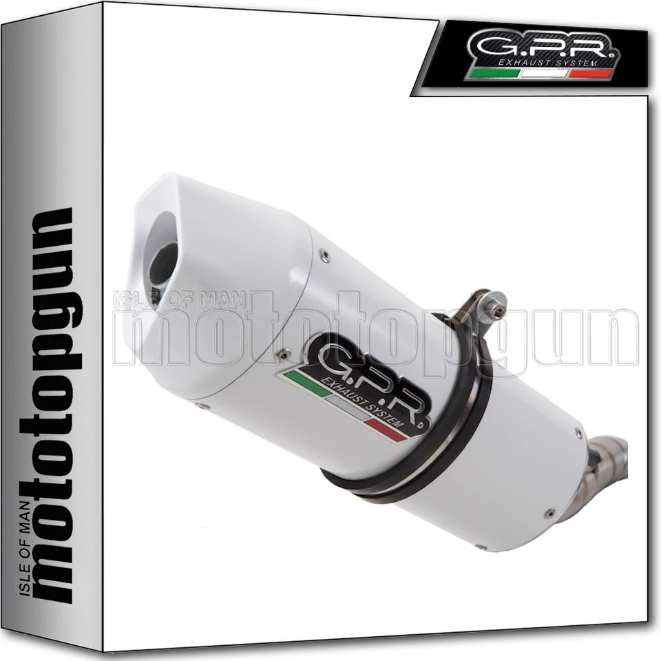 GPR HOM SLIP-ON EXHAUST ALBUS CERAMIC BMW R 1200 RT 2009 09 2010 10 2011 11 - Image 1 of 1