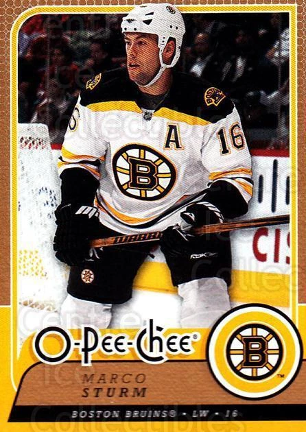 2008-09 O-Pee-chee #201 Marco Sturm - Image 1 of 1
