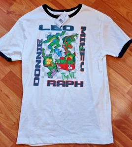 Teenage Mutant Ninja Turtles SZ XL Boys T-Shirt Chest SZ 34" NWT Nickelodeon - Picture 1 of 4