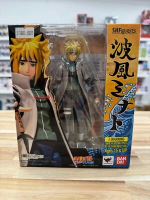 Bandai Tamashii SH Figuarts Naruto Shippuden Minato Namikaze 2016 seminuevo Foto 1 de 2