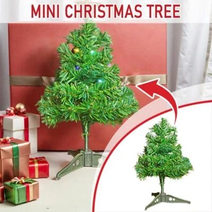 30CM Pink Purple Blue Gold Christmas Tree Desktop Mini Christmas Tree~ C2C1 - Picture 1 of 17