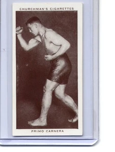 1938 Churchman Boxing Personalities #7 Primo Carnera EXMT+  - Bild 1 von 1