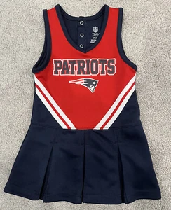 NFL Team Apparel Girls New England Patriots Cheerleader Outfit Size 2/2T New - Picture 1 of 3