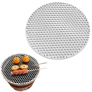 Stainless Steel Barbecue Net Round BBQ Grill Net/Rack/Grate/Steam Mesh Wire - Picture 1 of 17