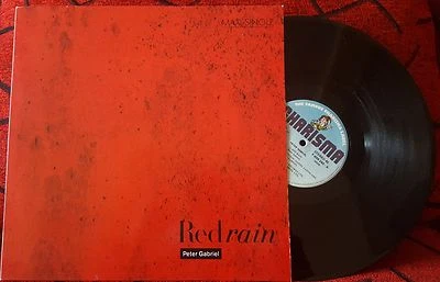 PETER GABRIEL **Red Rain** ORIGINAL 1987 Spain 12" Single ON CHARISMA LABEL - Image 1 of 4