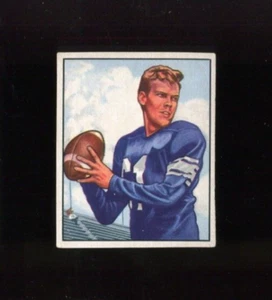 1950 Bowman Football #121 George Ratterman (RC) New York Yanks ..EX - Bild 1 von 2