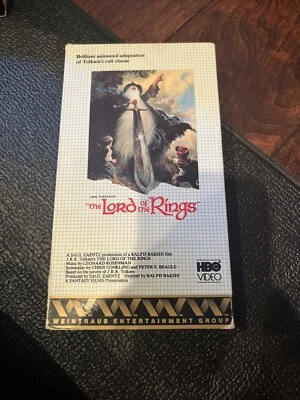 Lord Of The Rings Animated VHS HBO Video - Image 1 of 2