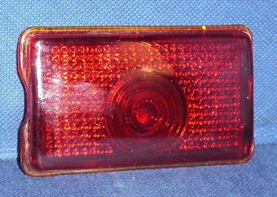 RF613 1942 - 1947 Oldsmobile Olds Tail Light Lens Glass - Image 1 of 2