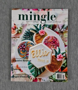 Mingle Magazine 2021 April May June Stampington NEW - Picture 1 of 4