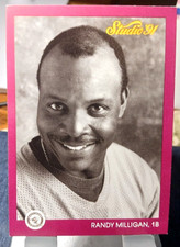 1991 Leaf Studio Baseball Card of Randy Milligan #07 Free Shipping/Returns