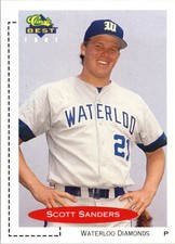 1991 Classic/Best #338 Scott Sanders