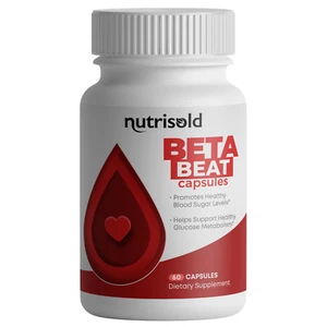 Beta Beat Capsules Promotes Healthy Blood Sugar Levels 1 Bottle 60 Capsules - Picture 1 of 4