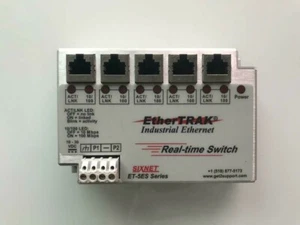 Sixnet EtherTrak Industrial Real-Time Ethernet Switch ET-5ES - Picture 1 of 3